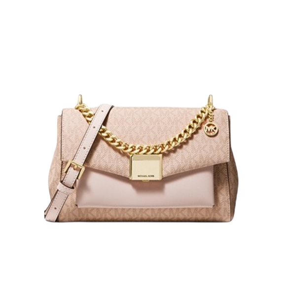 Michael Kors Handbags - MICHAEL KORS LITA TWO-TONE CROSSBODY BAG